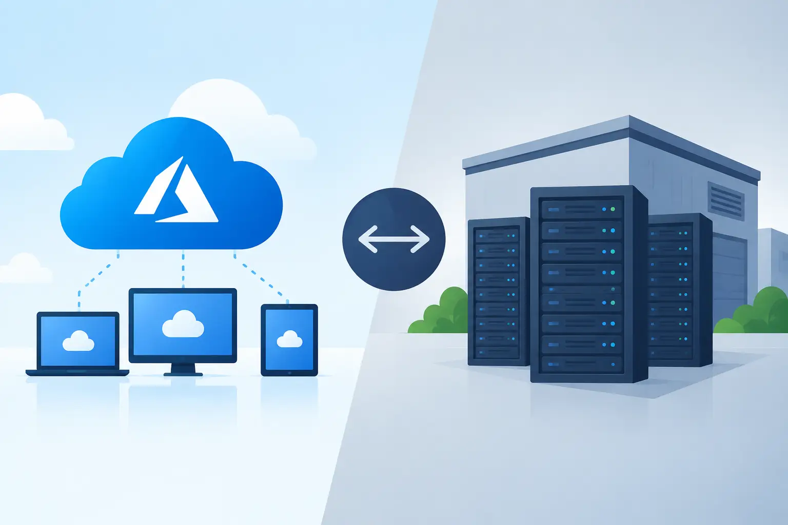 Azure Versus On-Premises Servers: Which Fits?