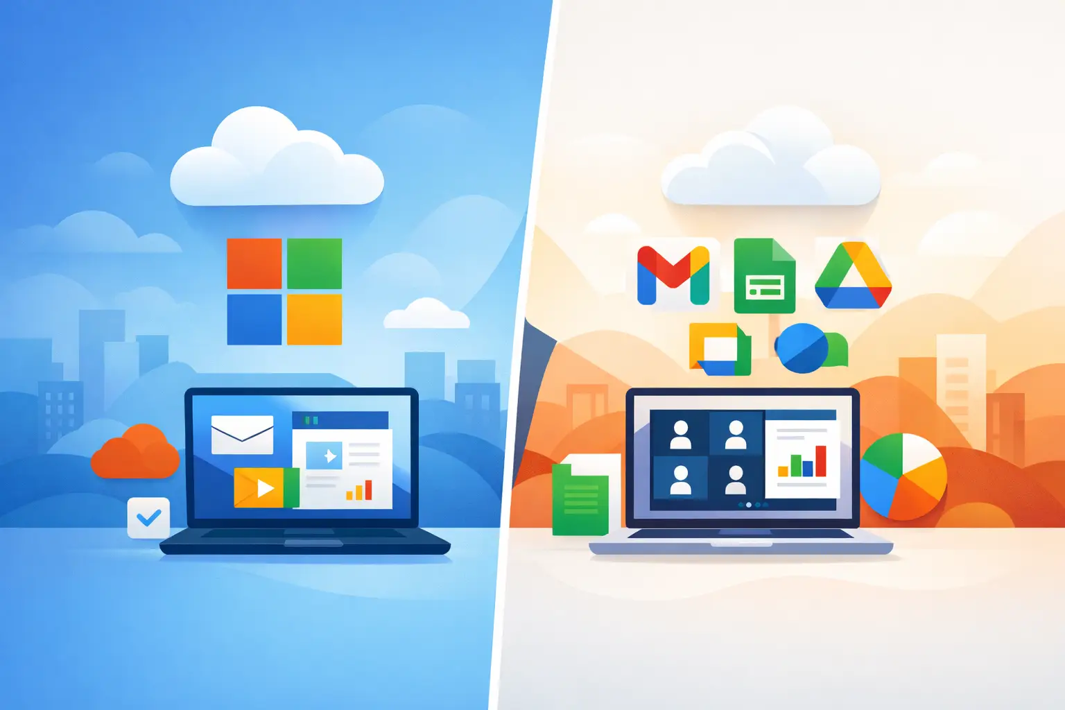 Microsoft 365 Versus Google Workspace for SMBs