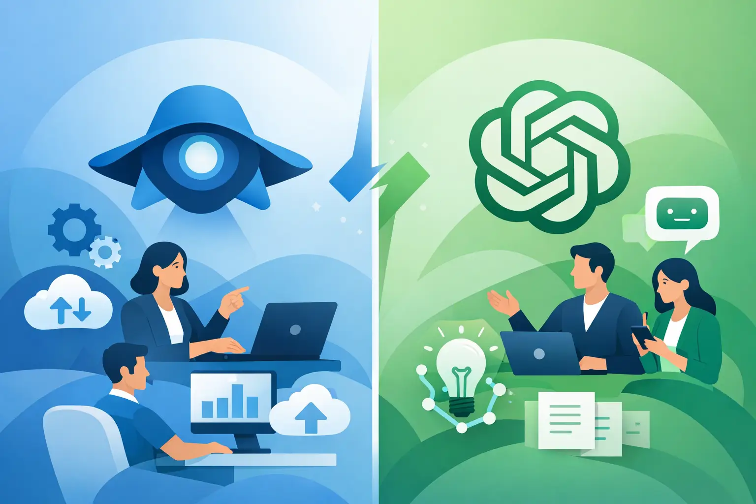 Copilot versus ChatGPT for Small Businesses