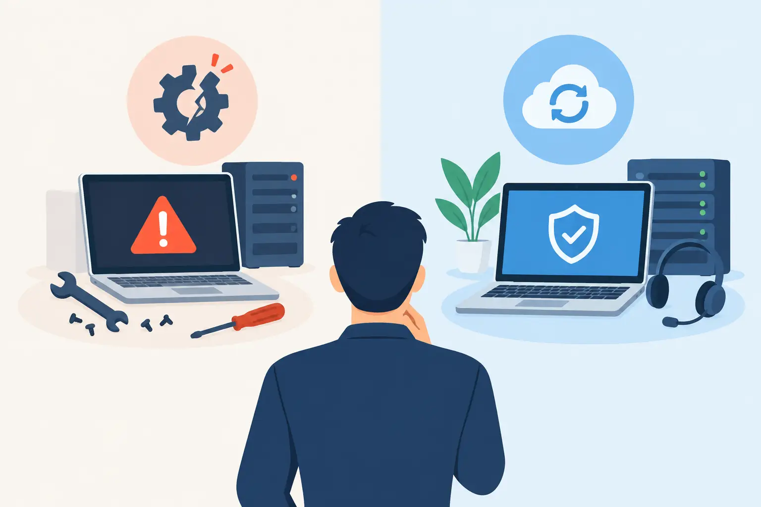Break Fix Versus Managed Services: Which Fits?