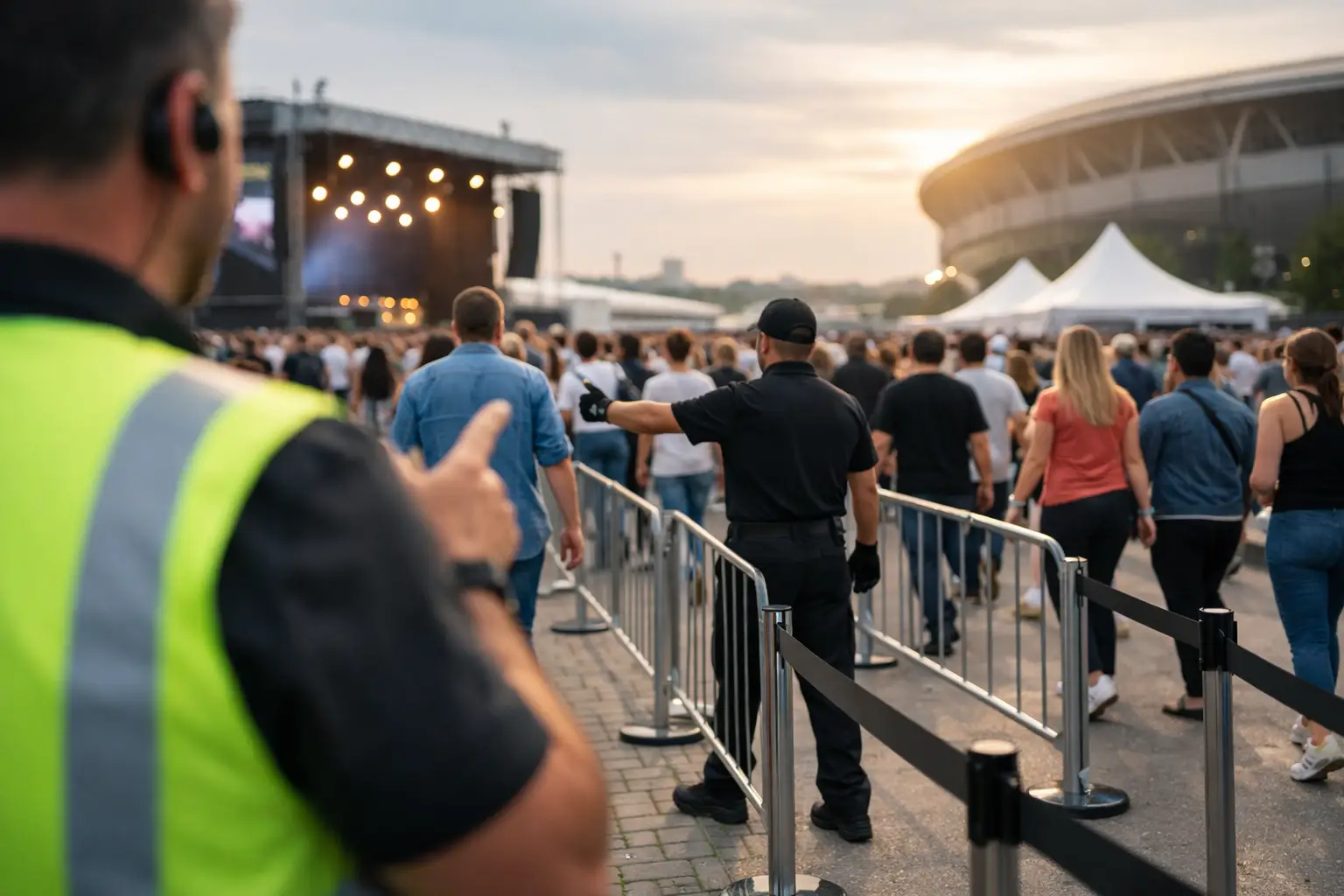 Crowd Flow Management for Better Event Days