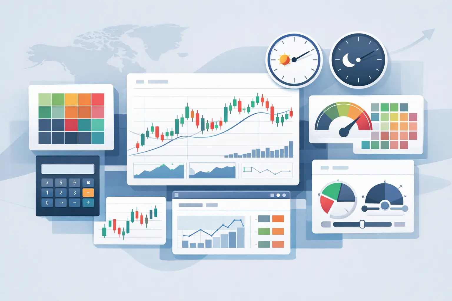 Embeddable Forex Widgets for Market Context