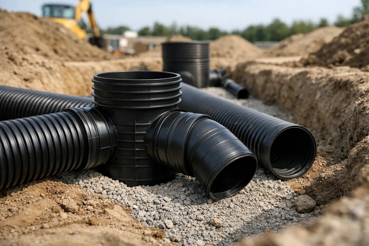 Como dimensionar tubo corrugado pluvial na obra