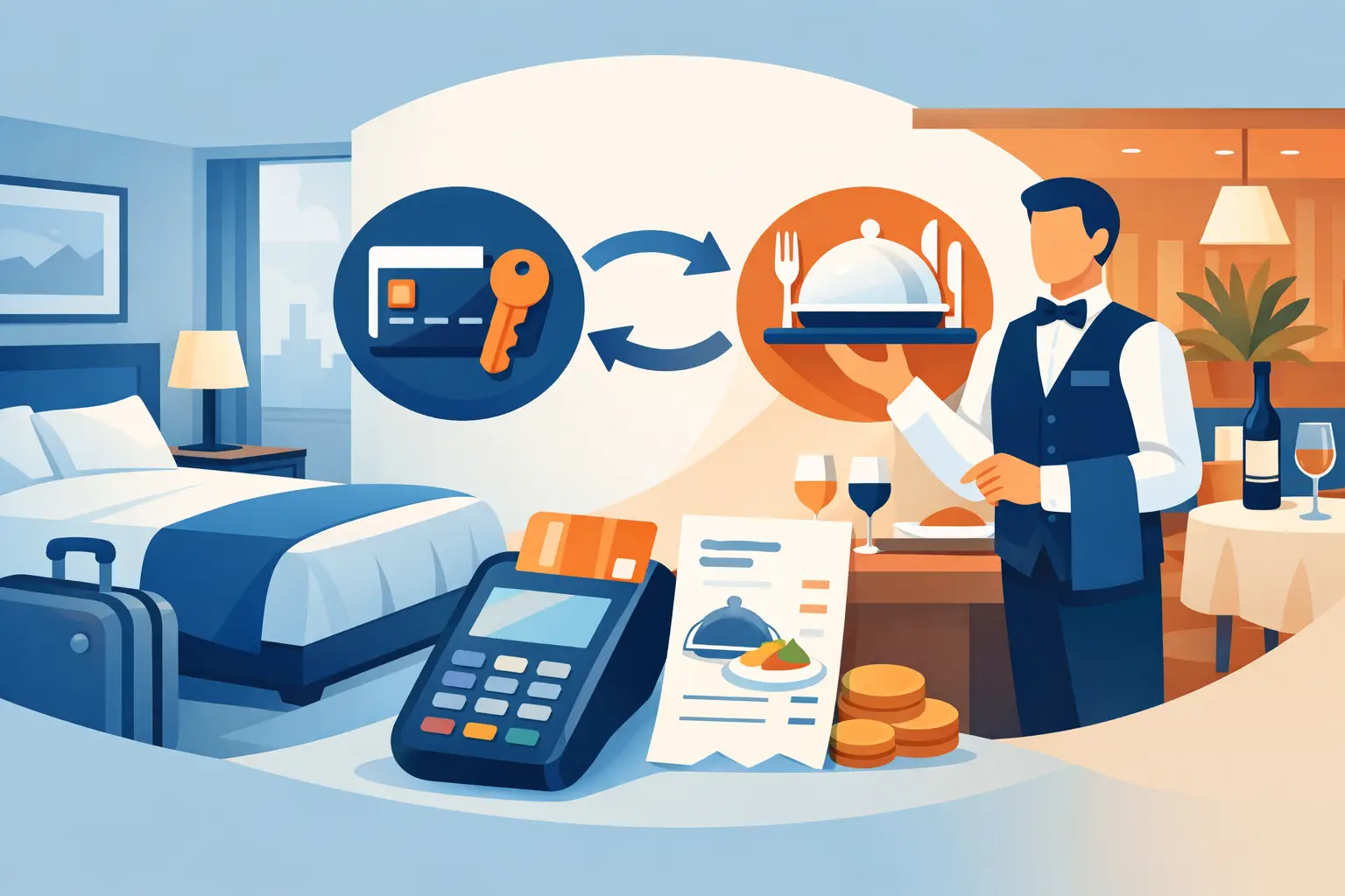 Addebito ristorante su camera: come gestirlo