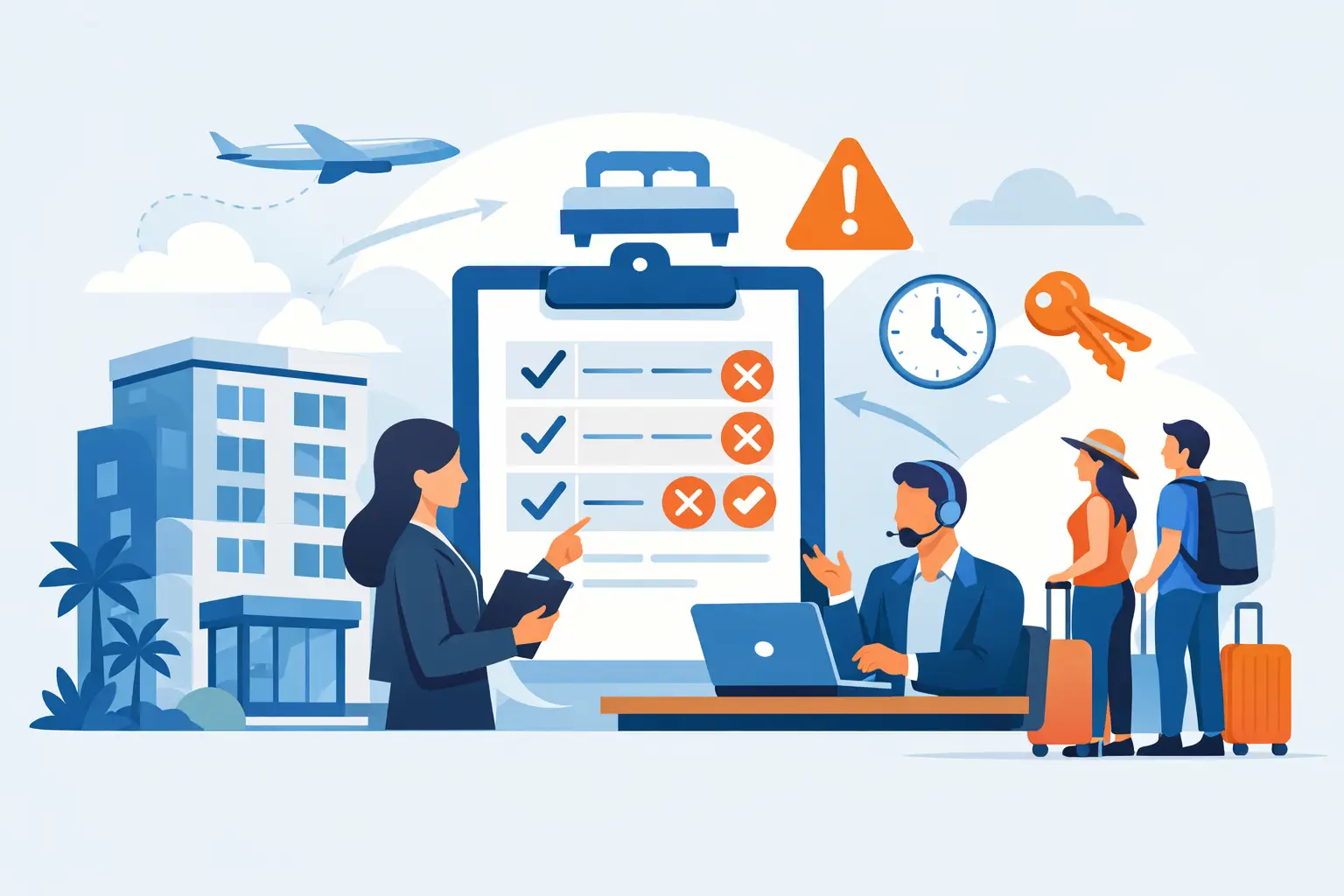 Come gestire overbooking hotel senza caos