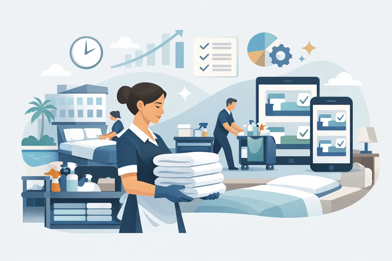 Gestione housekeeping hotel più efficiente
