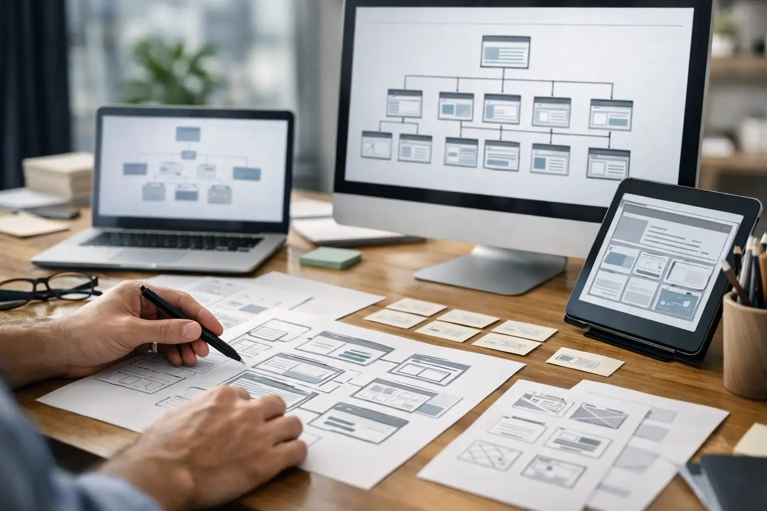Website Informationsarchitektur erstellen | Midnight Motion