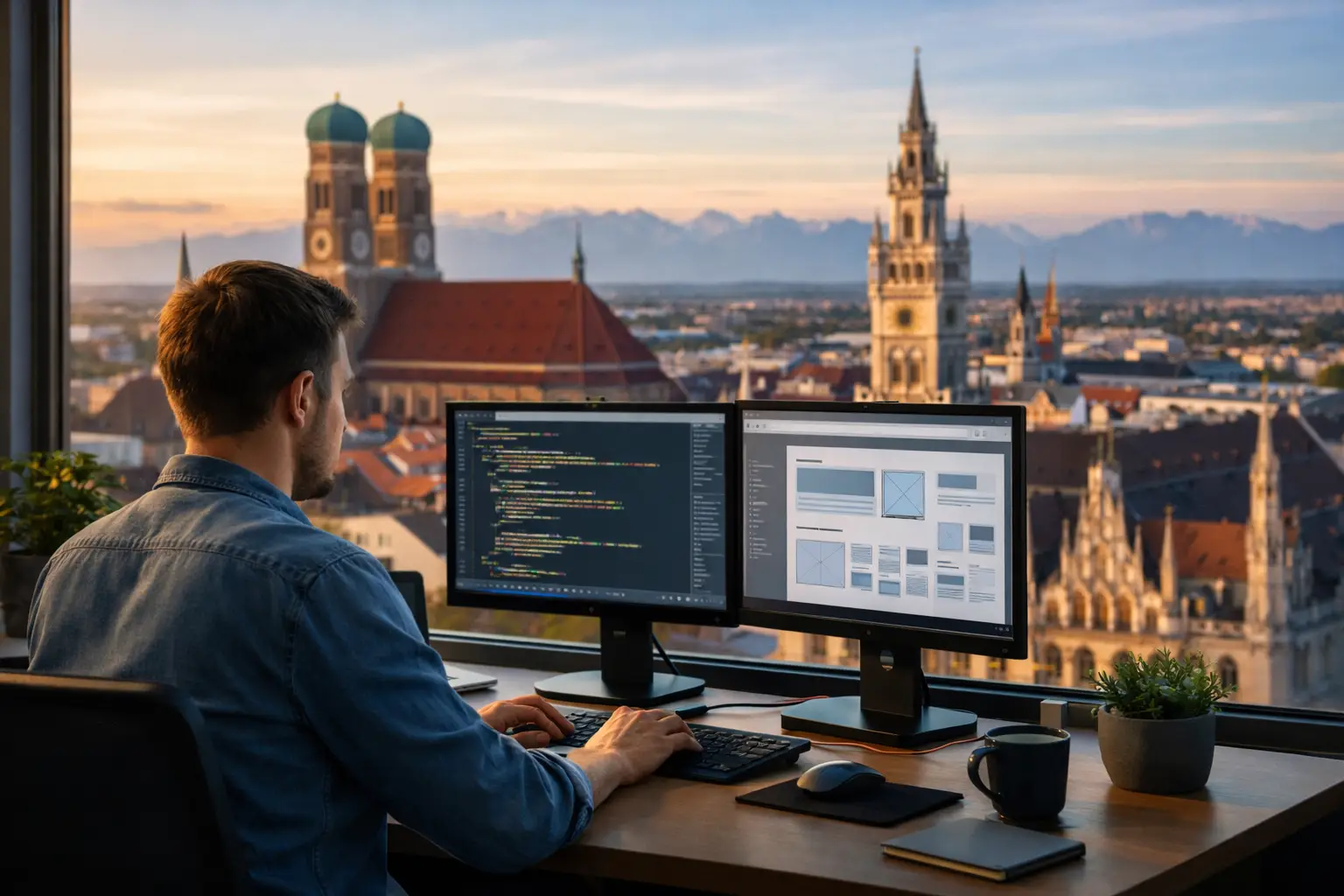 Webentwickler München für digitale Systeme