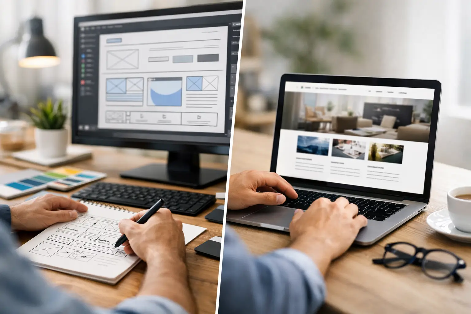 Custom oder Template Website - der Unterschied