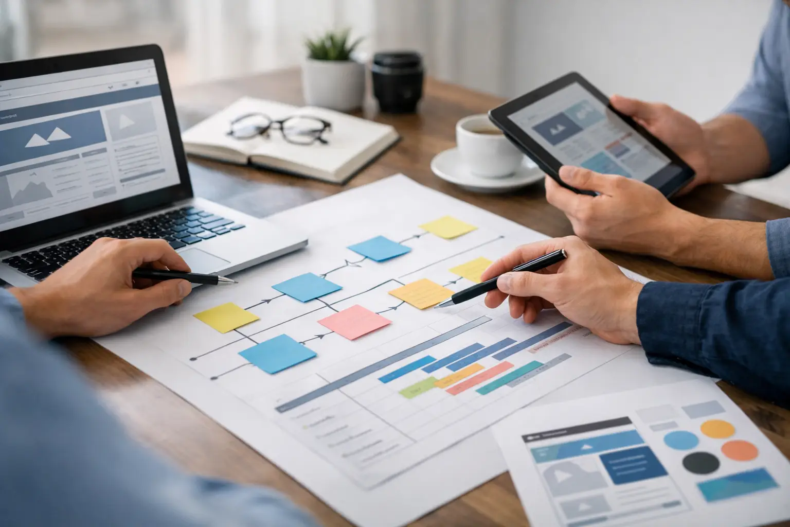 Guide für Website-Relaunch Projektplan | Midnight Motion