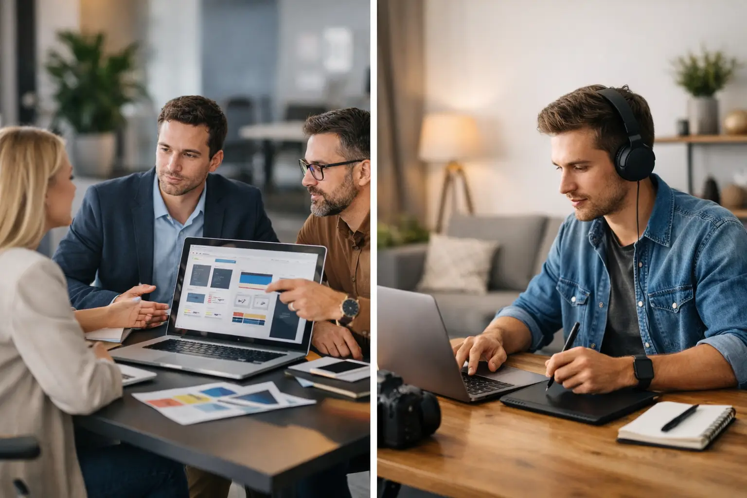 Webdesign Agentur vs Freelancer Entscheidung | Midnight Motion