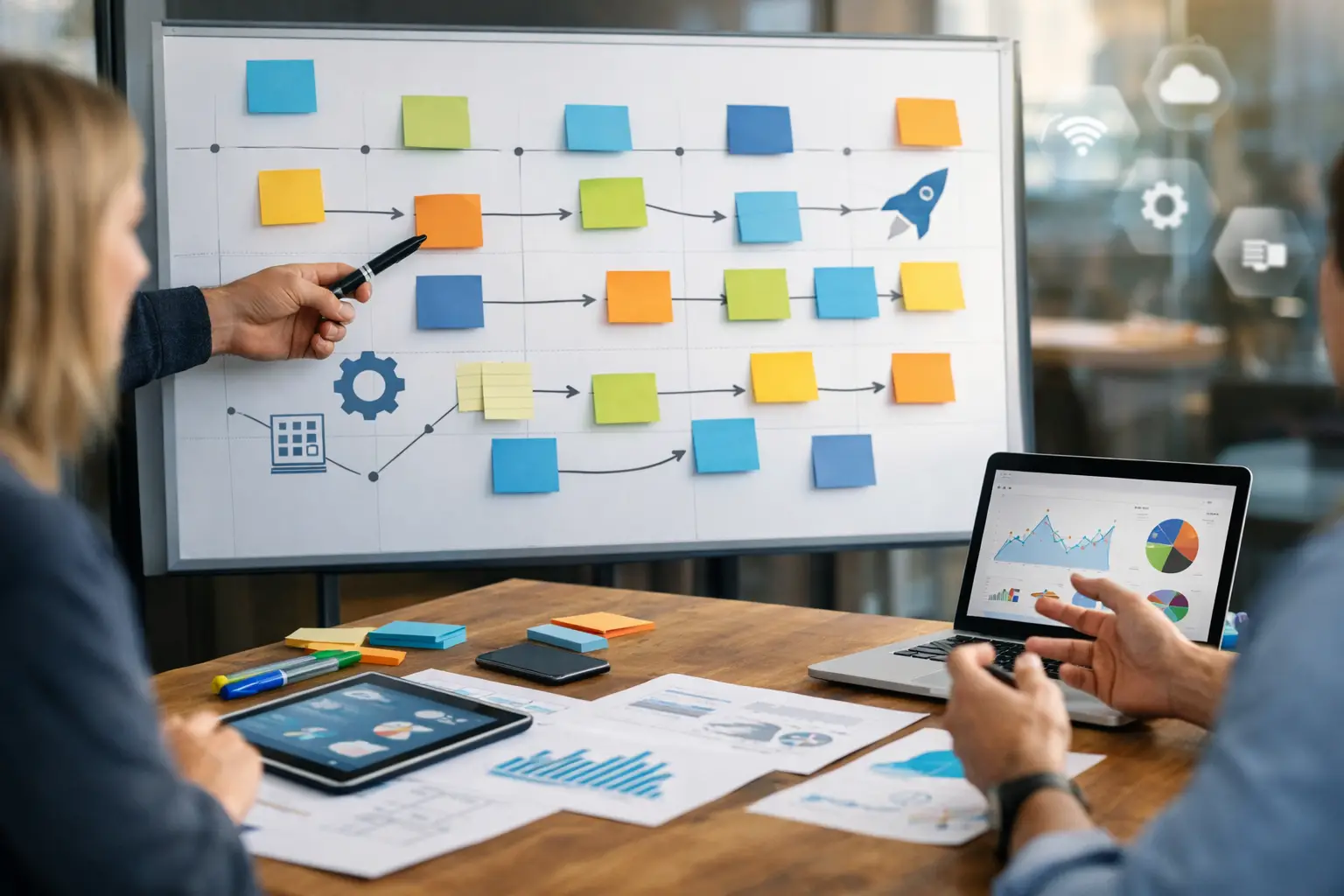 Produkt Roadmap für digitale Plattform erstellen | Midnight Motion