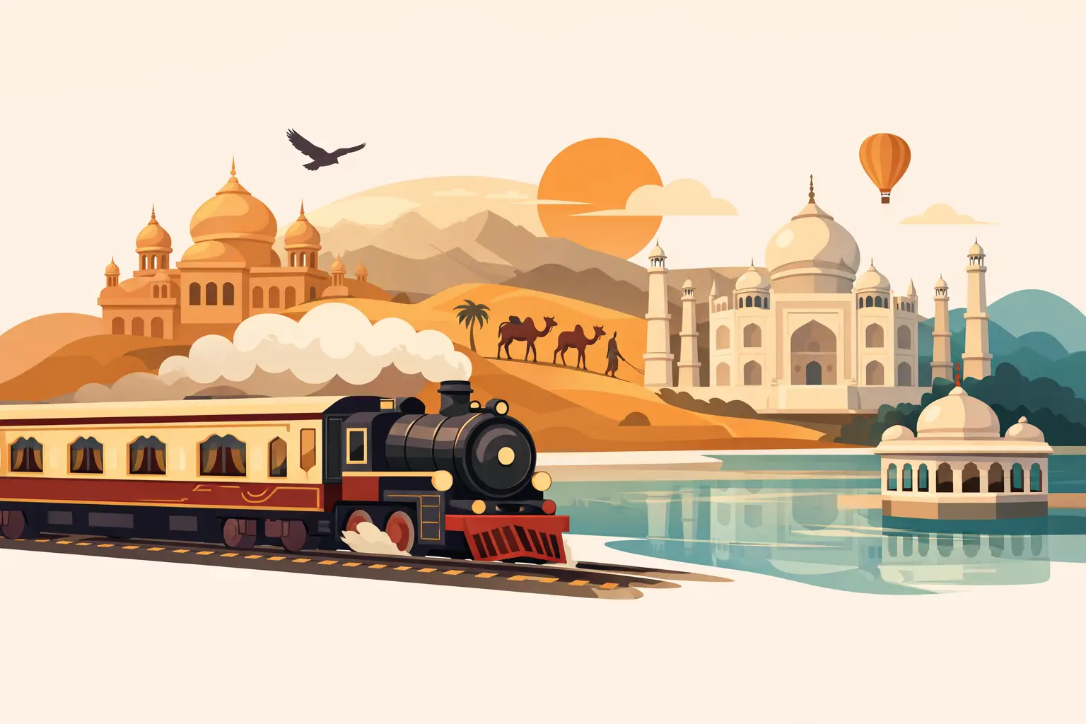 Palace on Wheels for a Refined India Journey