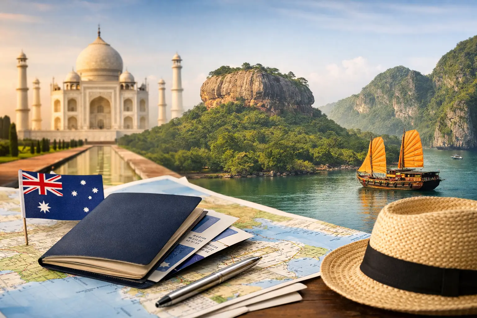 Do Australians Need a Visa for India, Sri Lanka or Vietnam?
