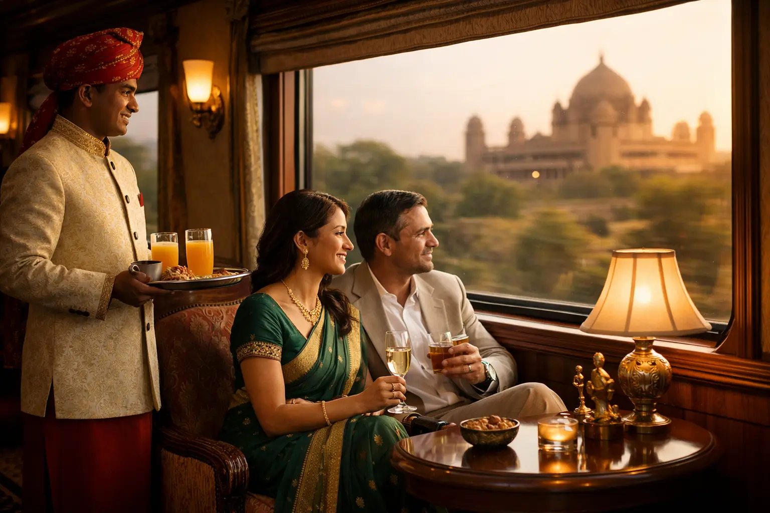What a Maharaja Express Train Journey Feels Like