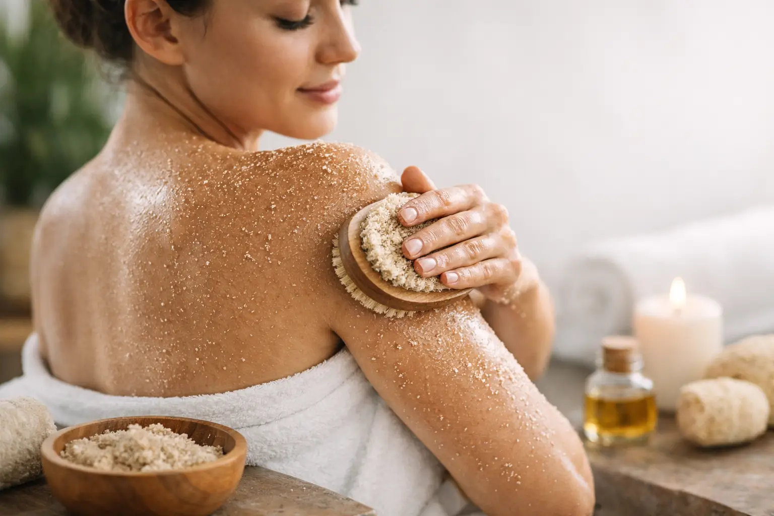 A Body Exfoliation Ritual That Restores