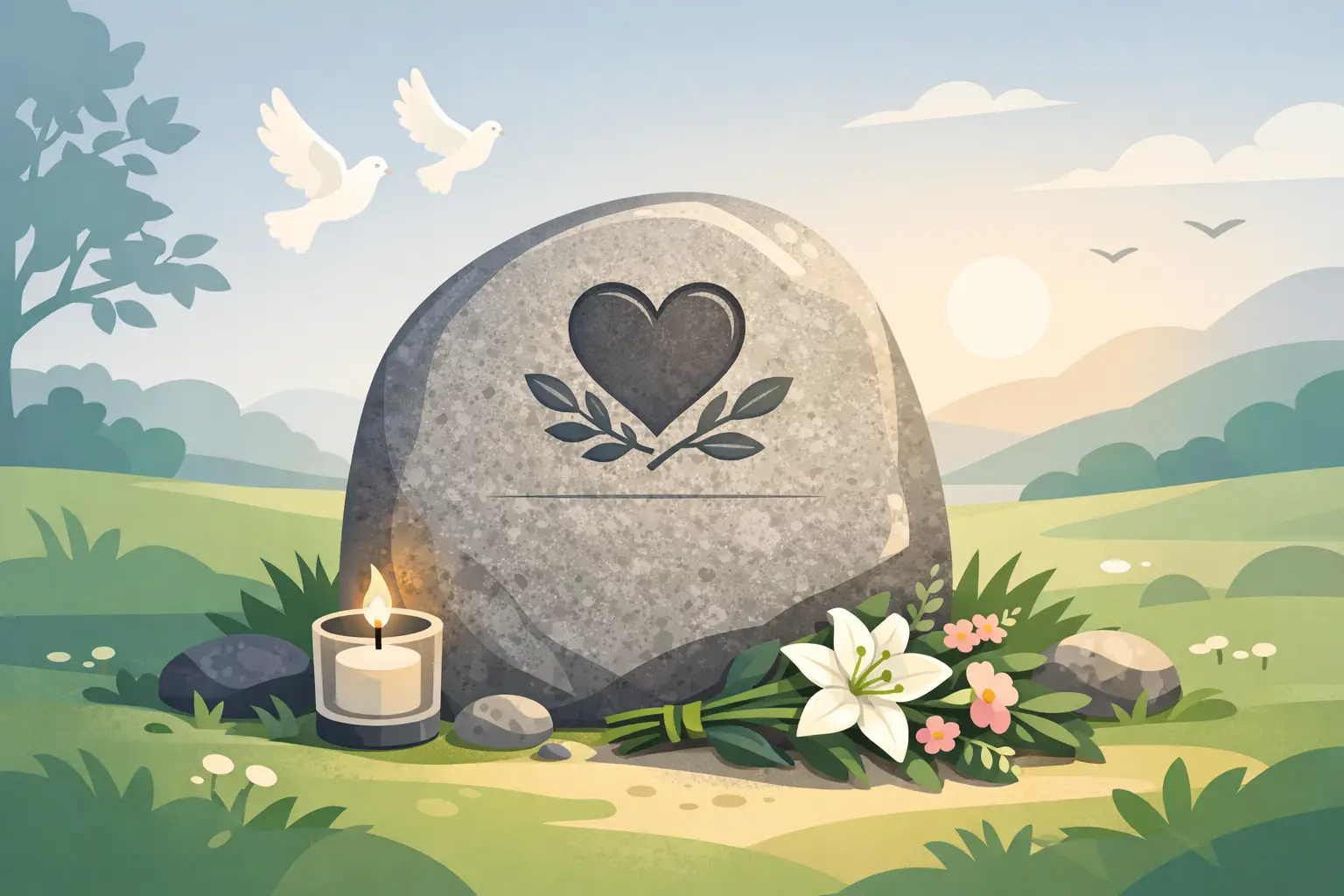 Minnessten med gravyr - personlig och hållbar