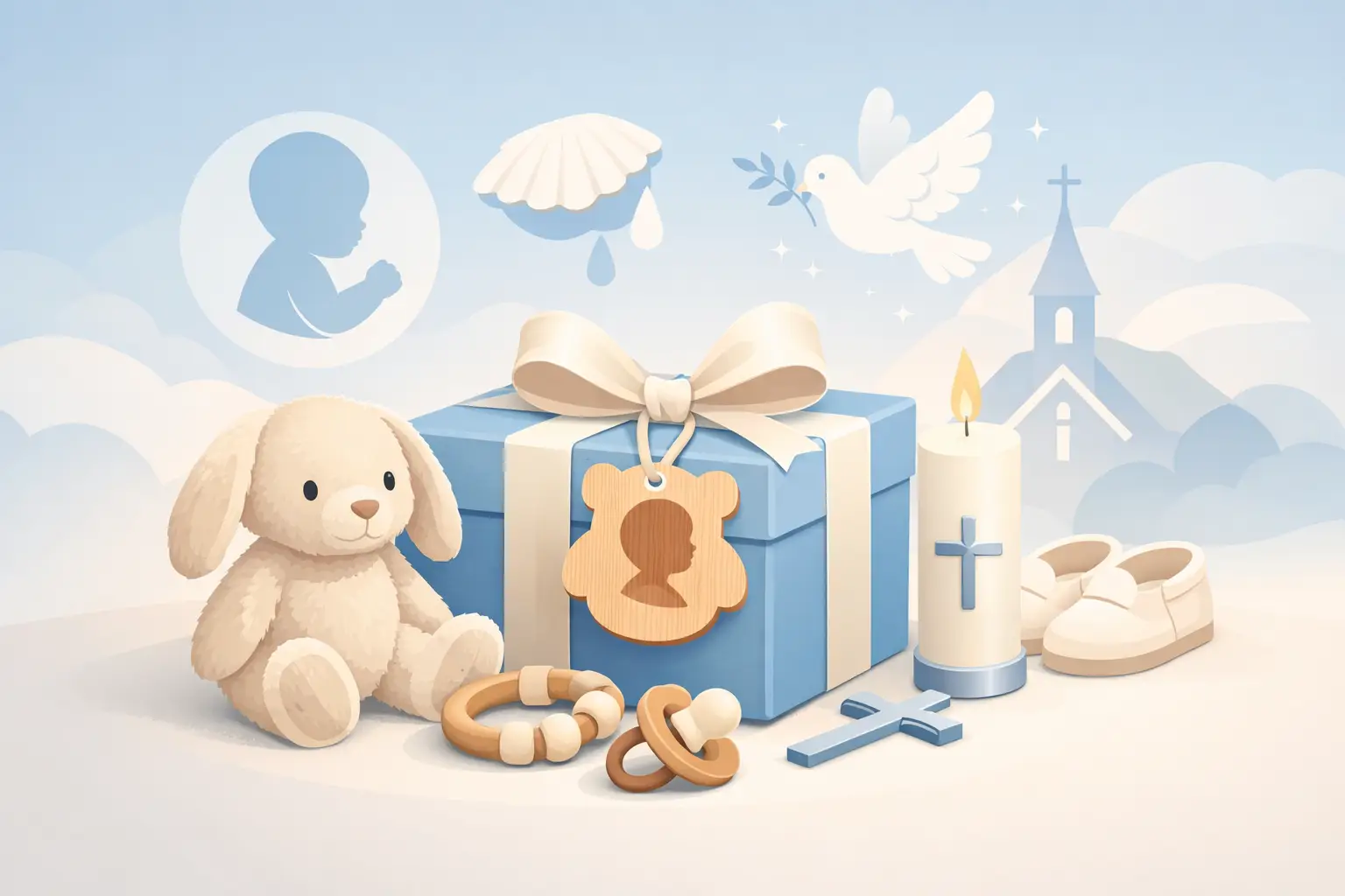 Dopgåva med namn som känns på riktigt