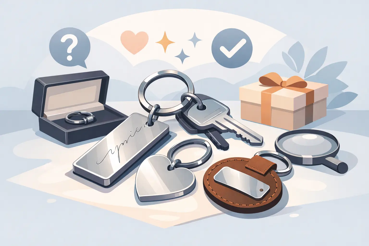 Nyckelring med gravyr namn - så väljer du rätt