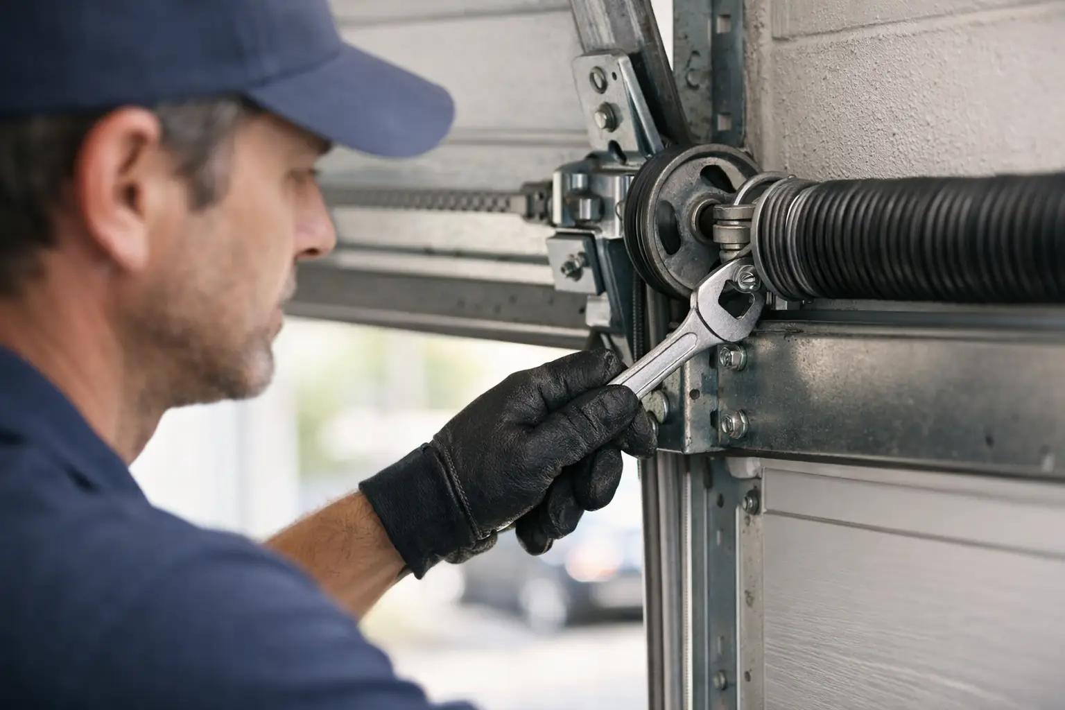 How to Stop Noisy Garage Door Sounds Safely