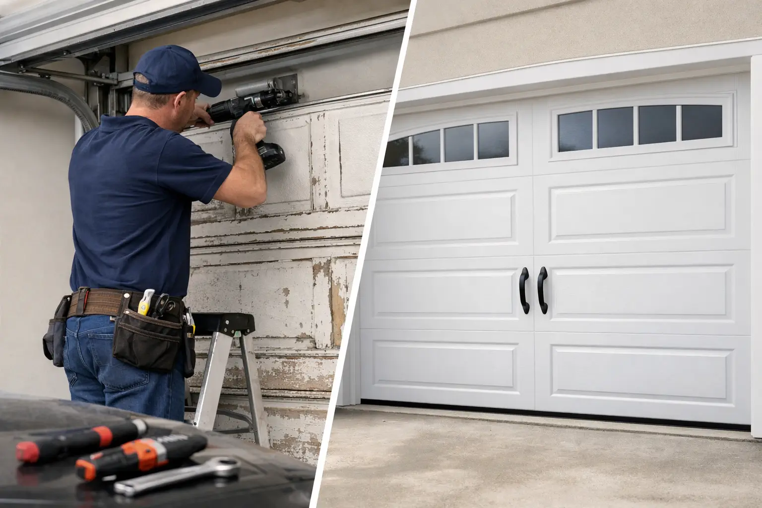 Repair or Replace Garage Door? What to Know