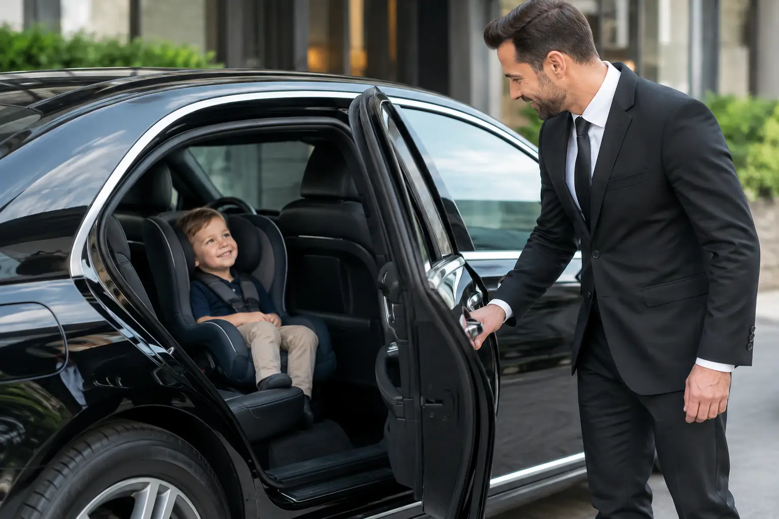 Are Child Seats Available for Private Hire?