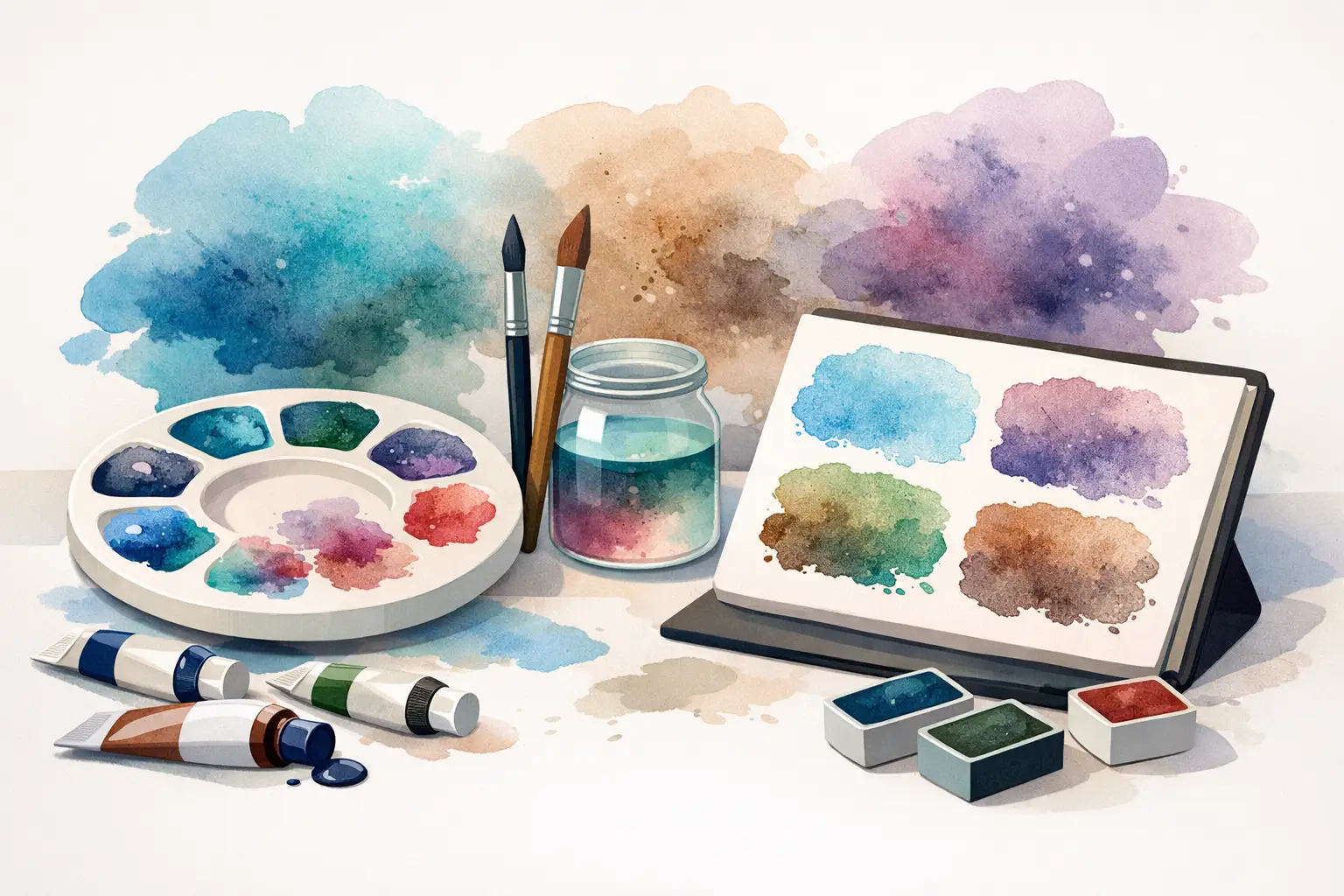 12 Best Granulating Watercolour Paints to Try
