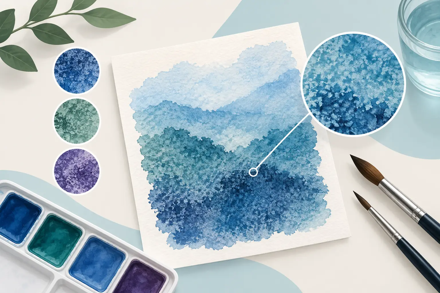 Why Do Pigments Granulate in Watercolour?