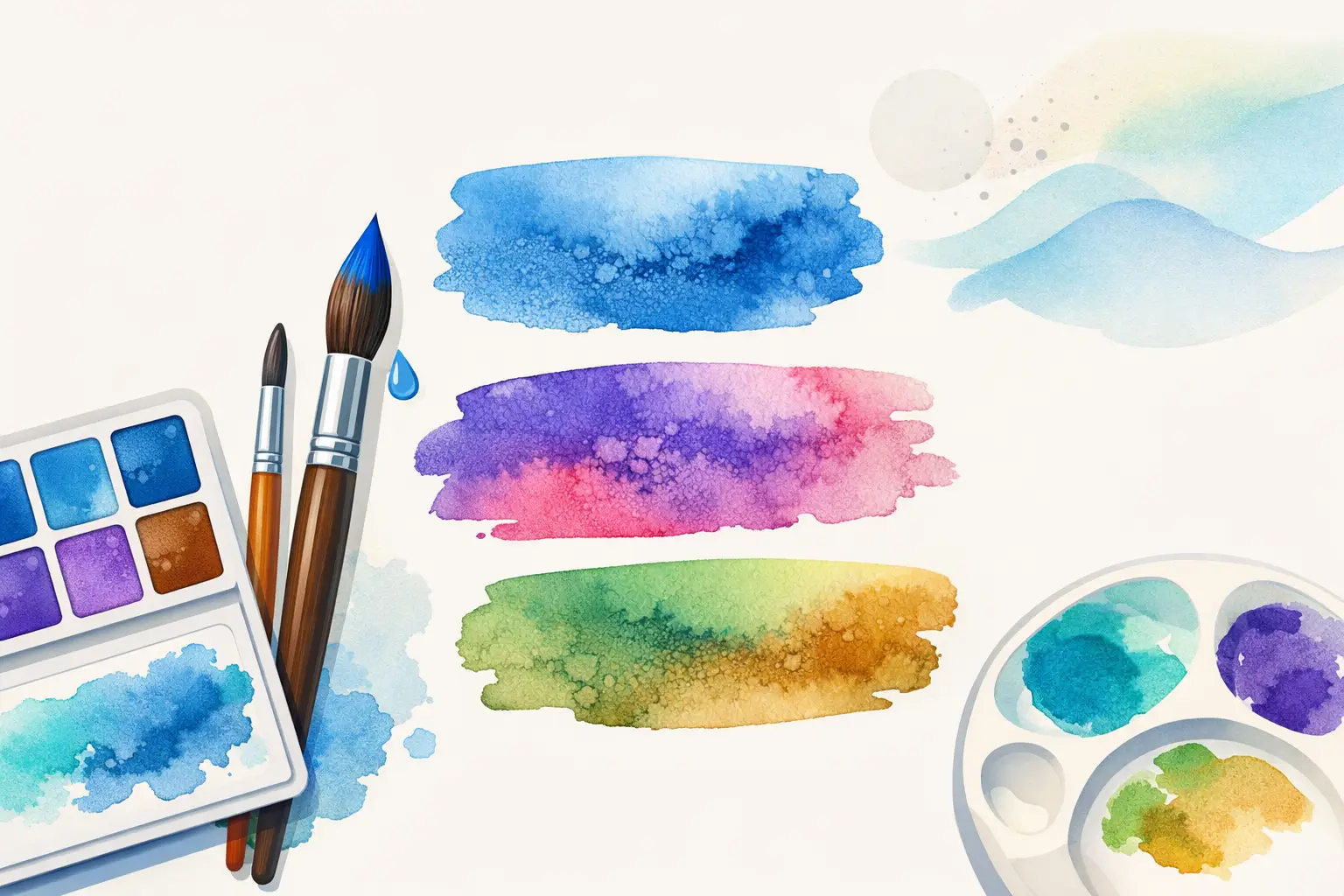 Watercolour Granulation Techniques That Work