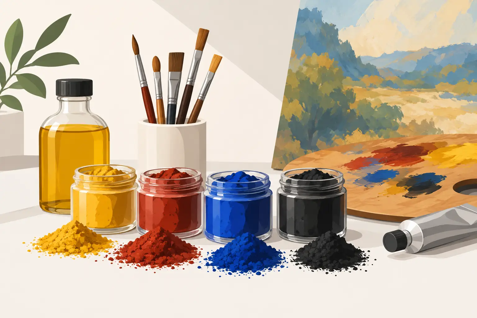 Oil Pigments: What Painters Need to Know