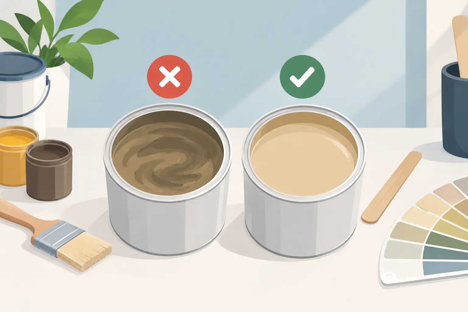 How to Prevent Muddy Oil Mixtures in Paint