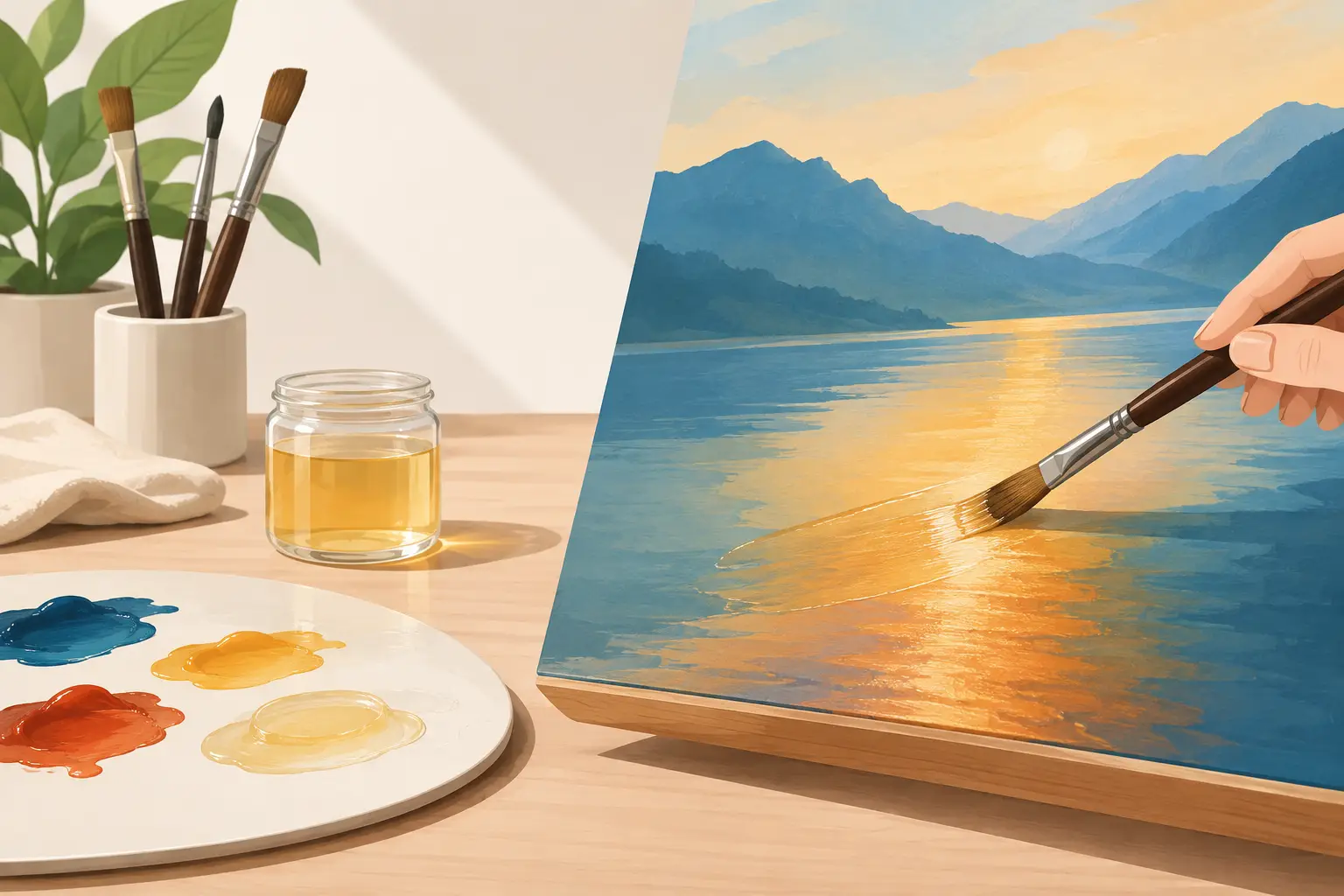 How to Glaze Oils for Luminous, Lasting Colour