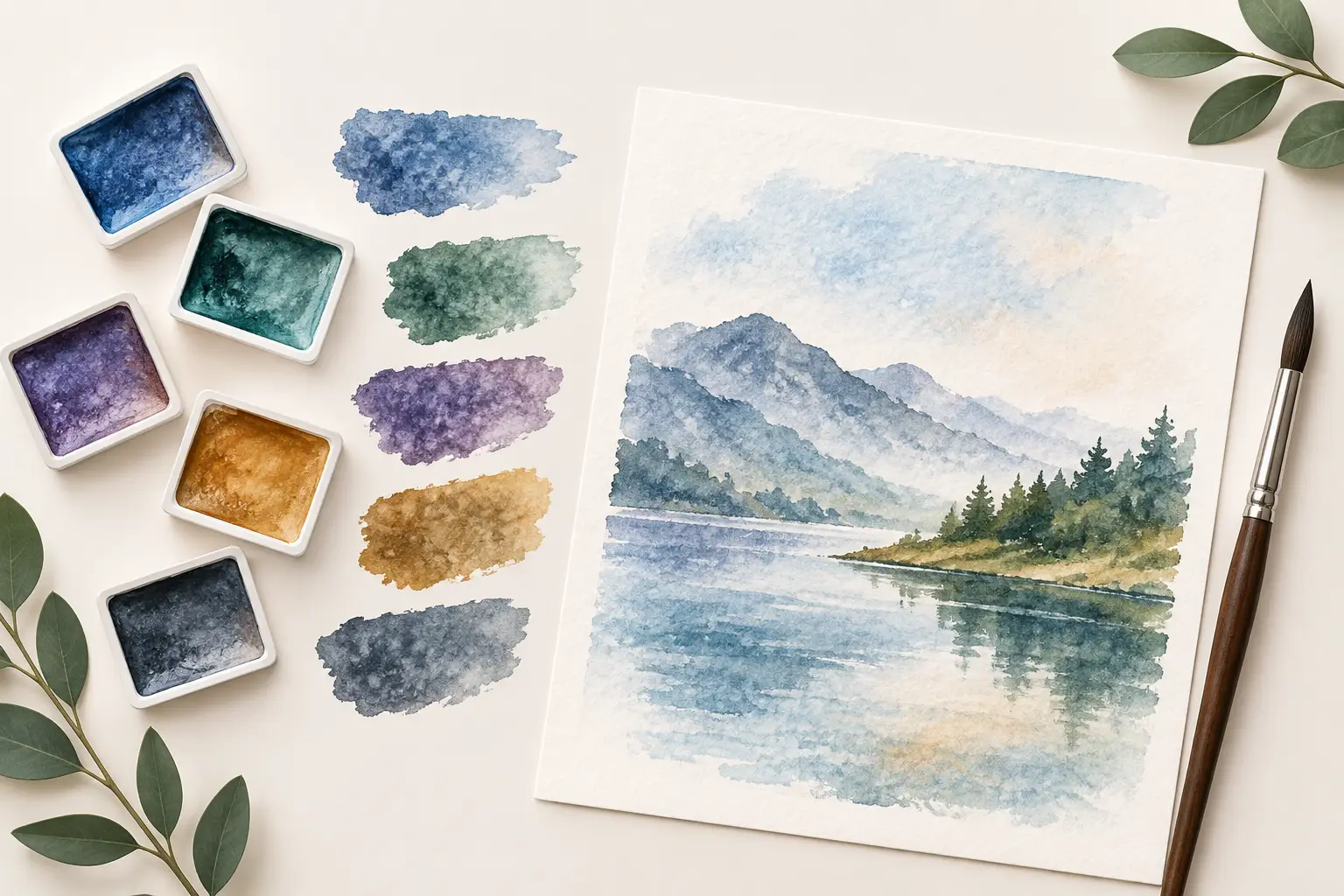 Essential Watercolour Granulating Colours