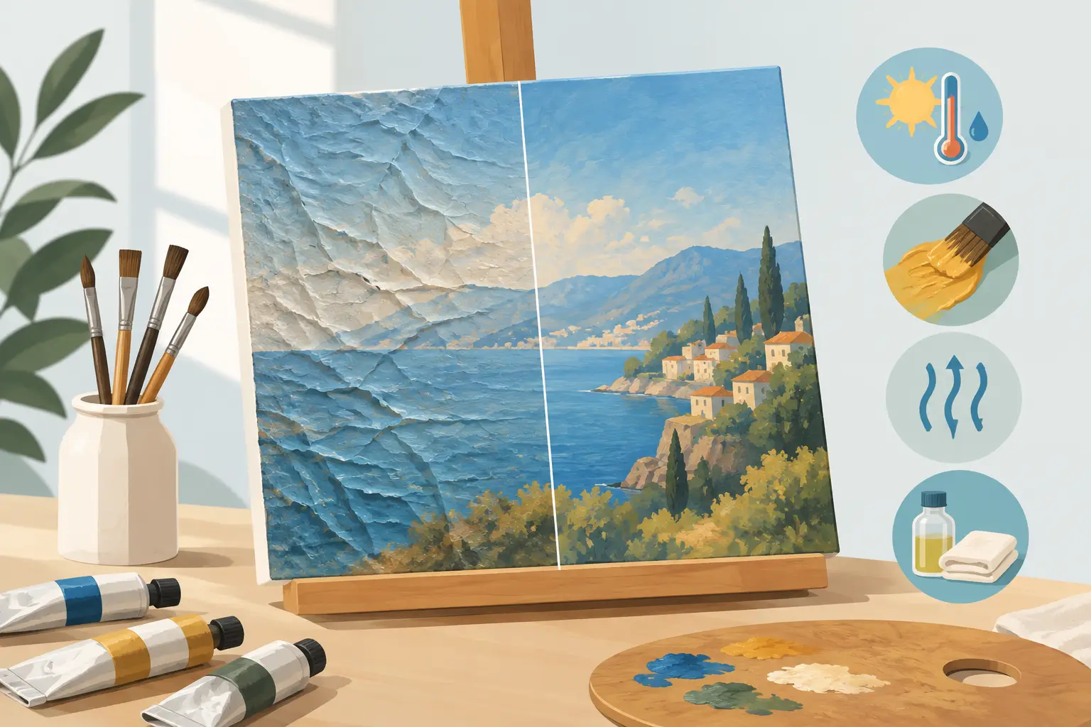 Why Do Oil Paints Wrinkle? Causes and Cures