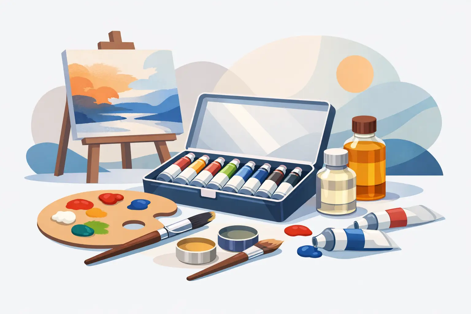 How to Choose Professional Oil Paint Sets