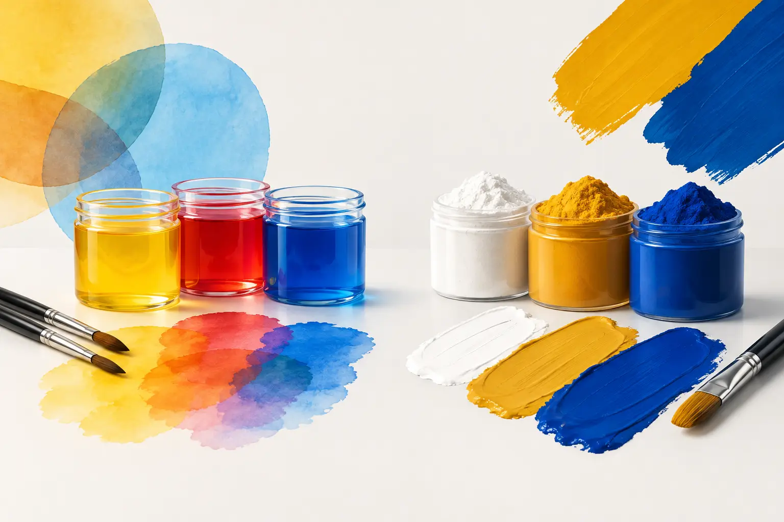 Transparent Opaque Pigments for Painters