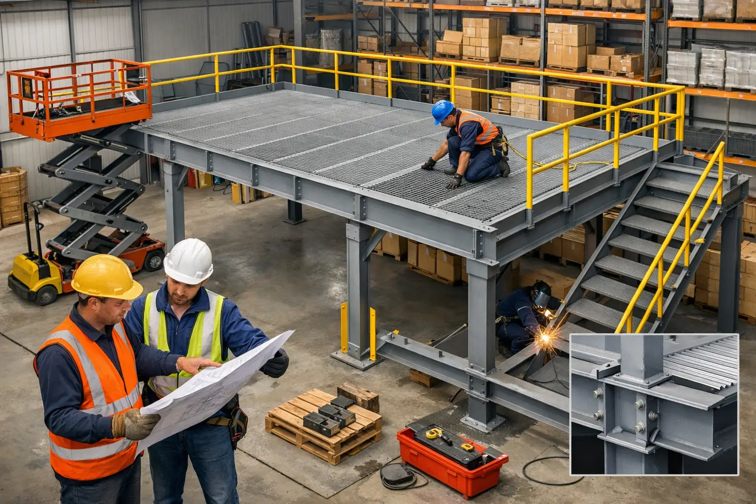 Mezzanines industriales: qué revisar antes de construir