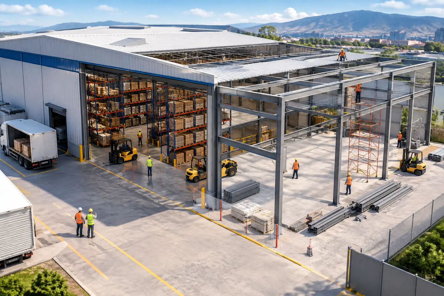 Cómo ampliar bodegas industriales sin frenar la operación