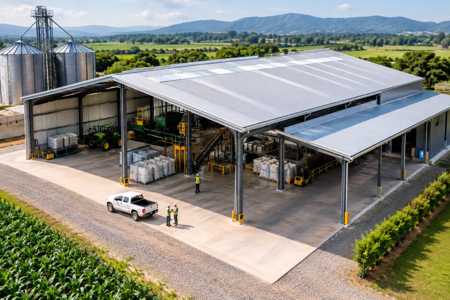 Mejores cubiertas para naves agroindustriales