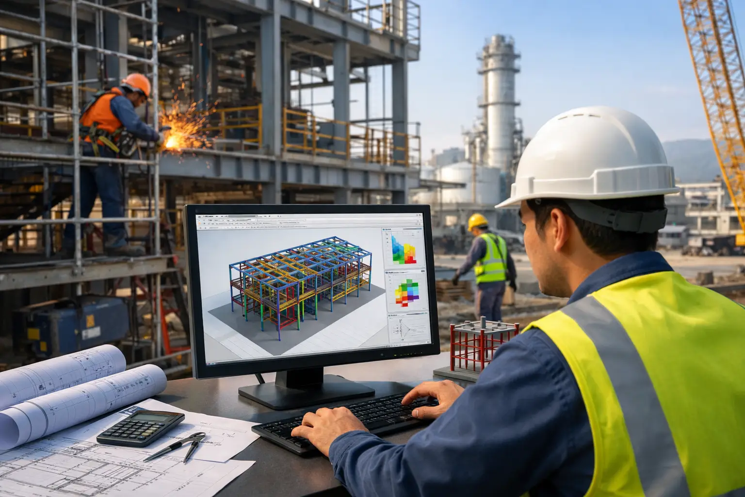 Diseño estructural con software para industria