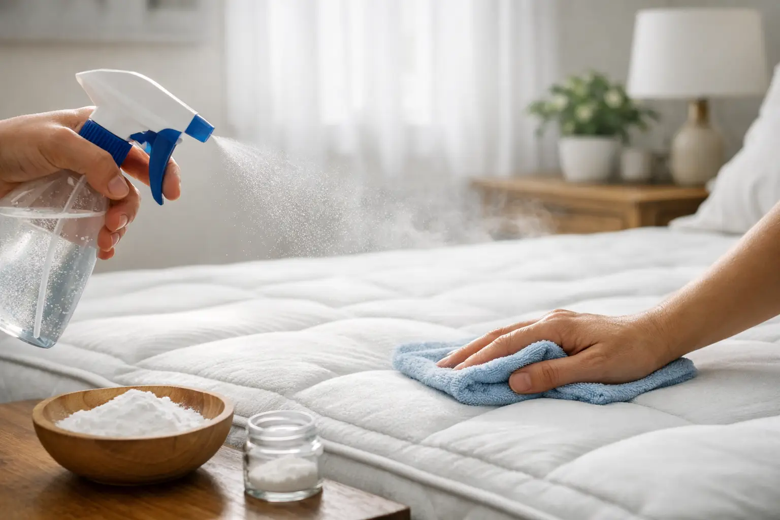 Cómo eliminar olor a humedad del colchón