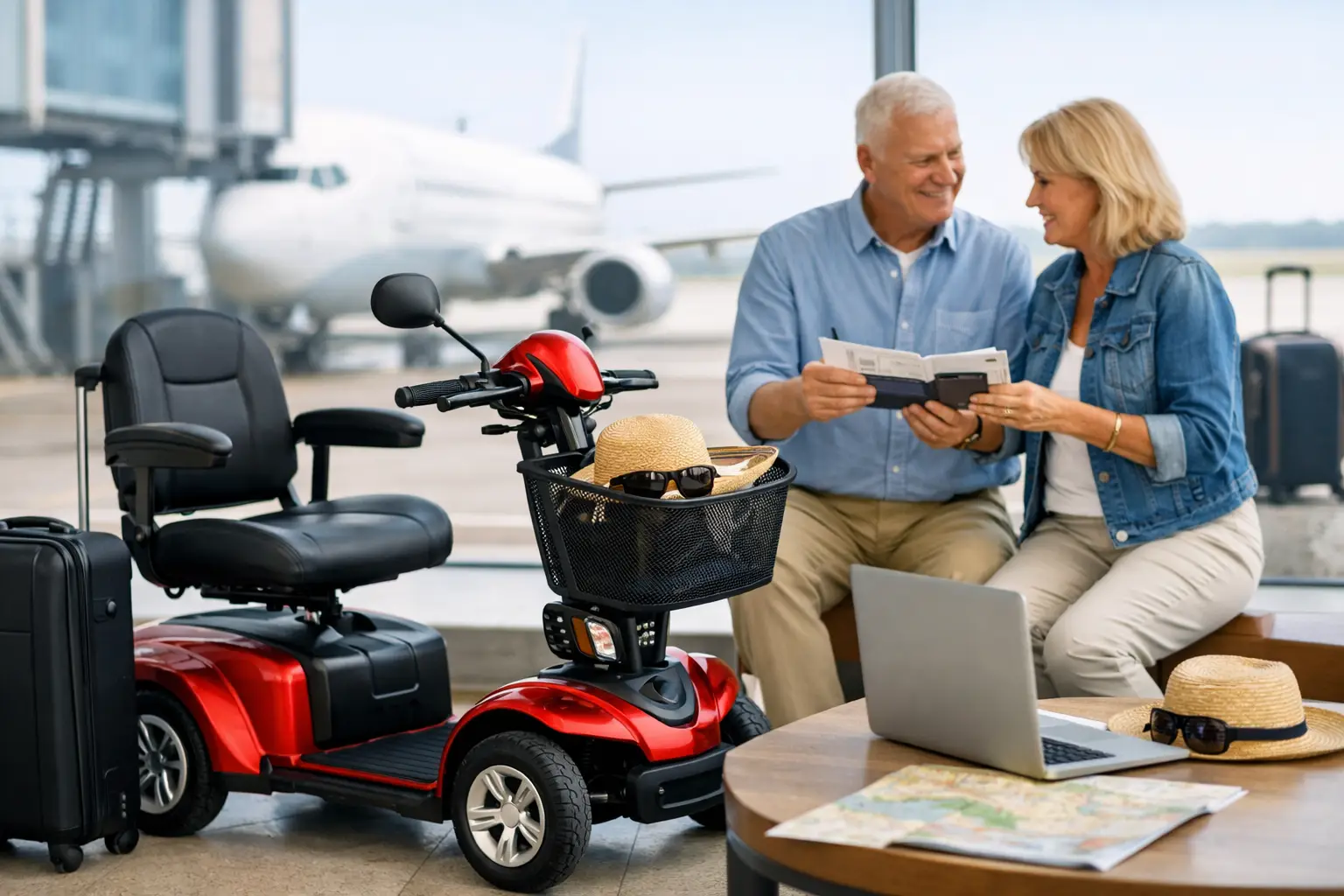 Can Mobility Scooters Go Abroad? Yes - But Plan