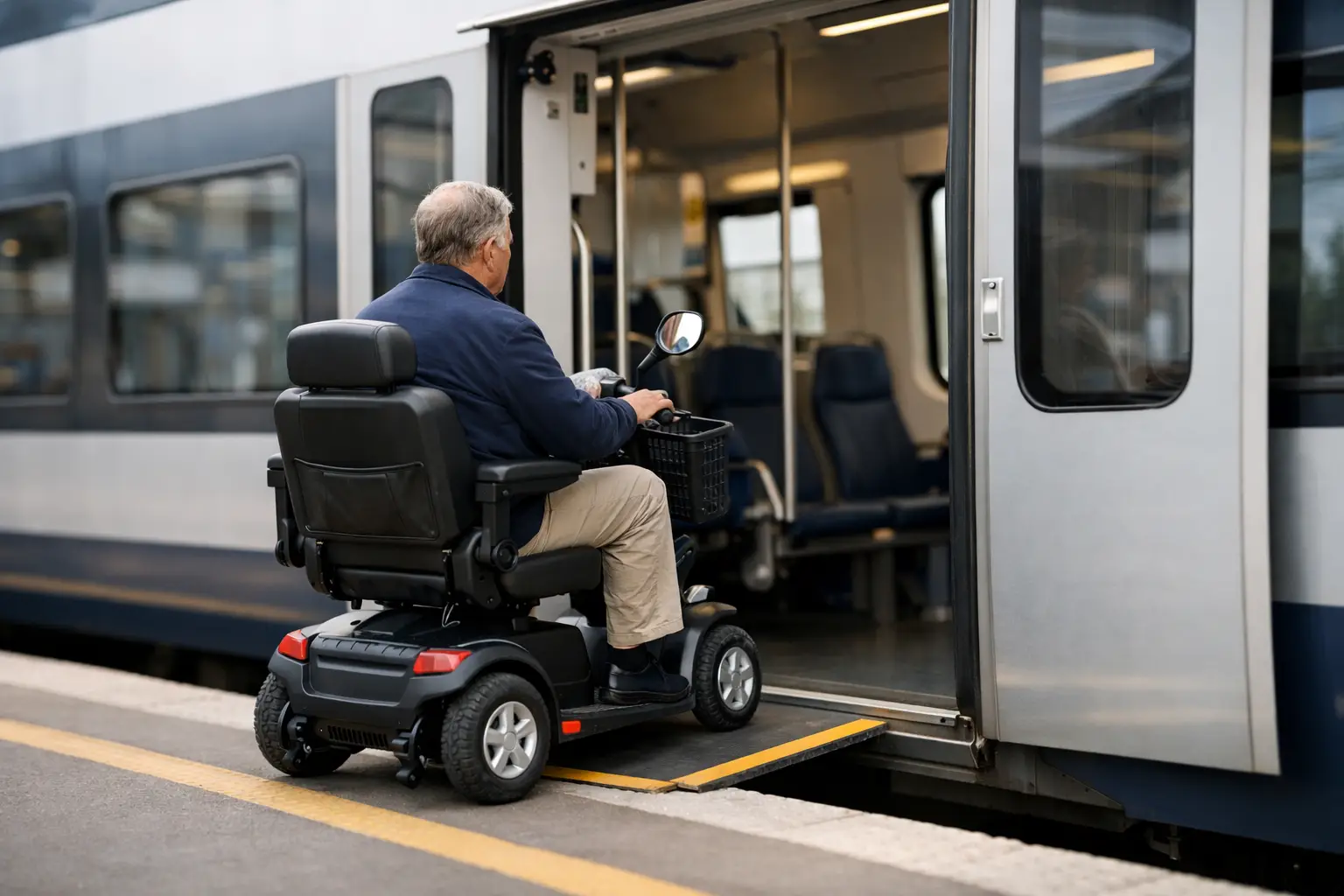 Can Mobility Scooters Go on Trains?