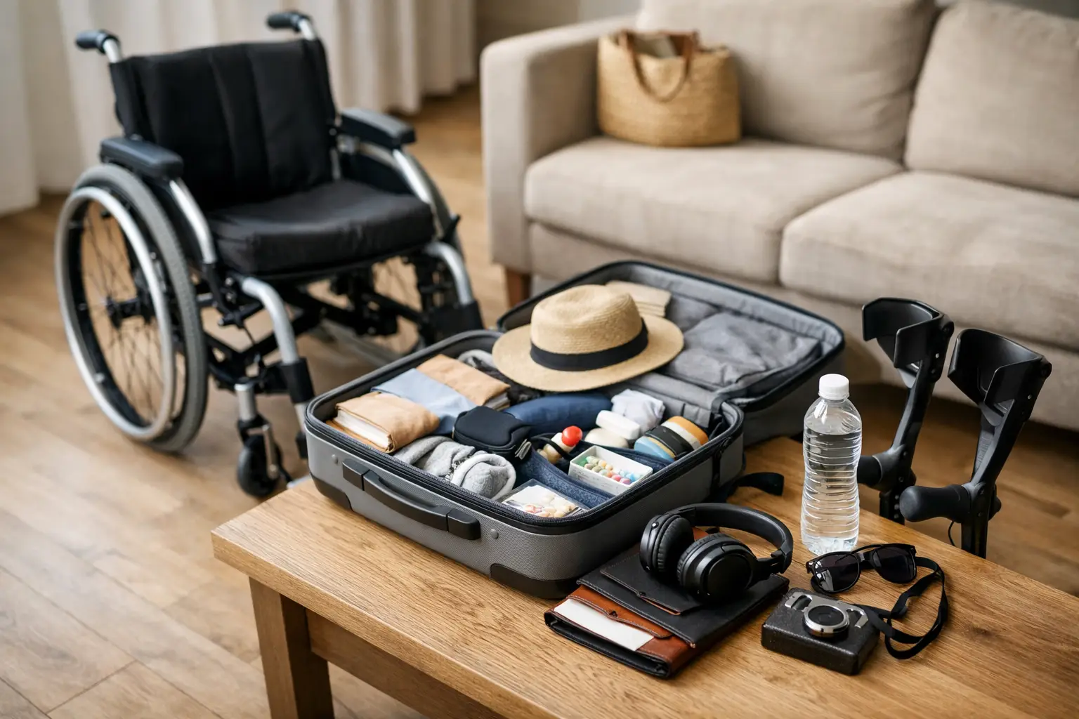 Disabled Traveller Packing Checklist