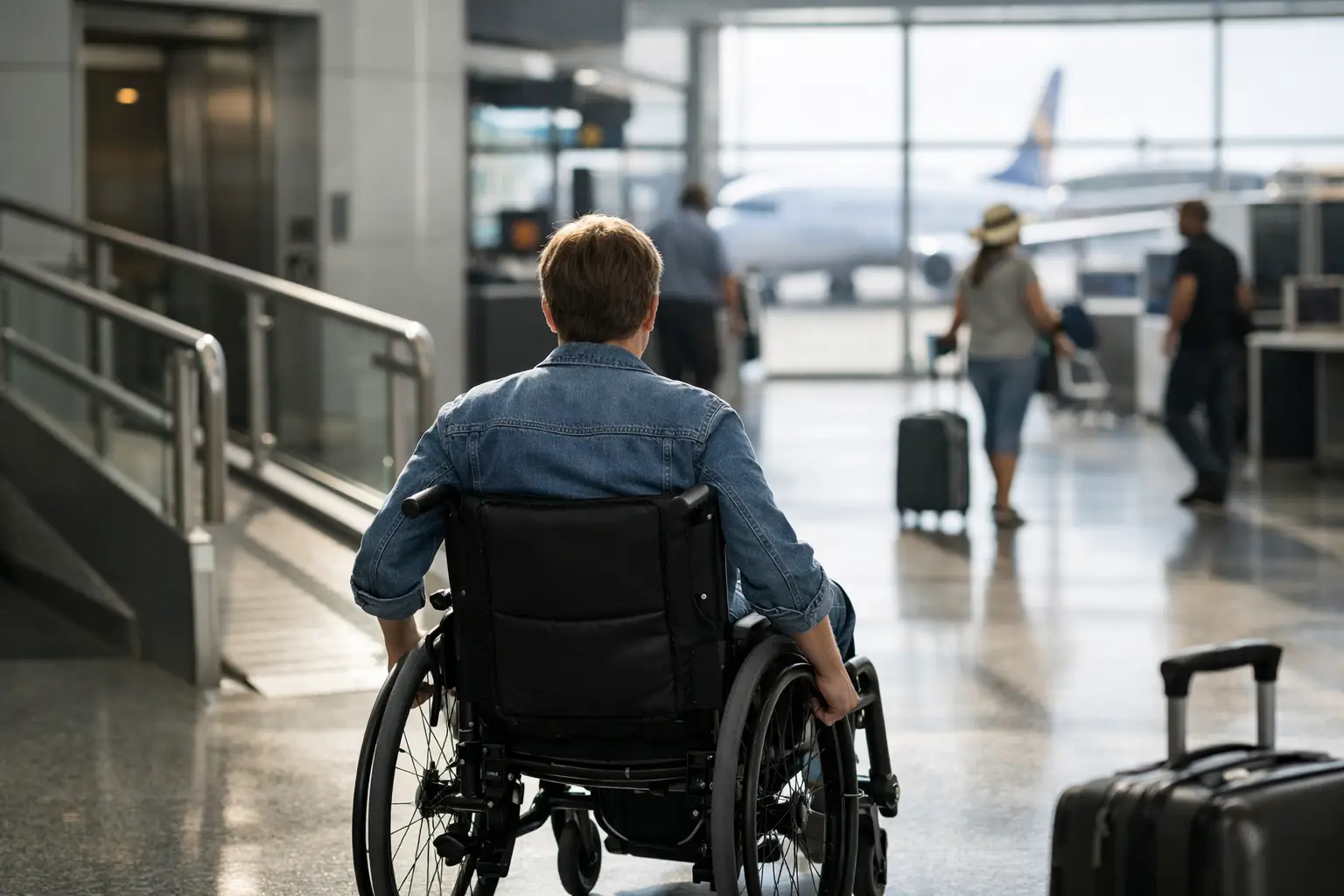 Wheelchair Accessible Airport Navigation Guide
