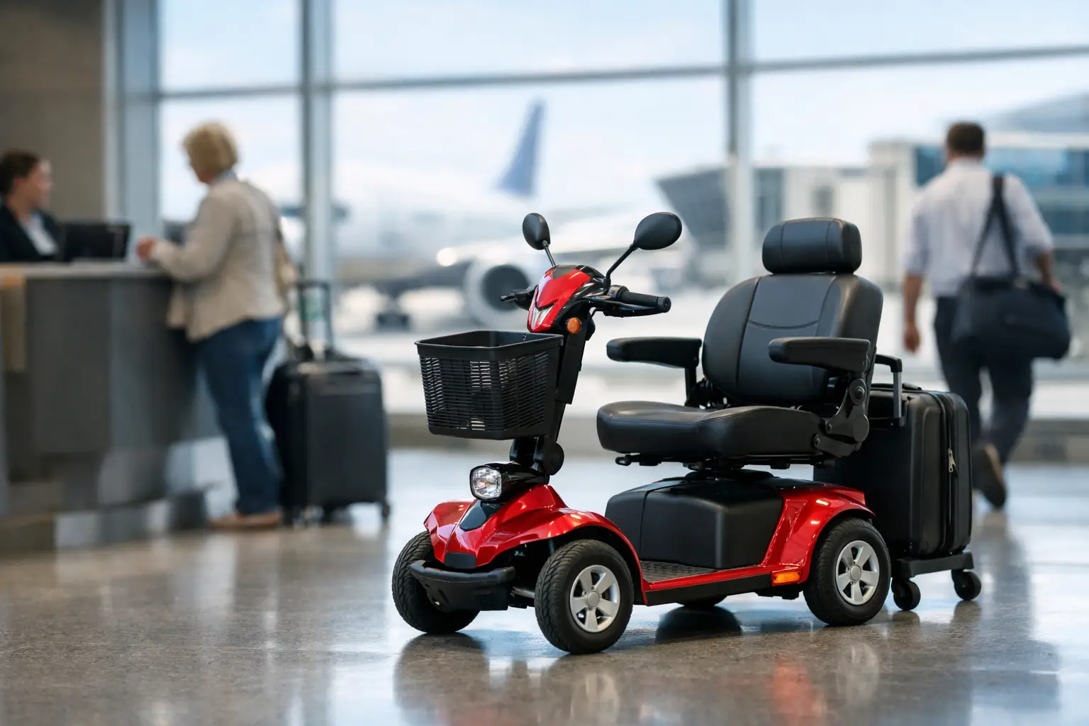 Mobility Scooter Airport Guide for Flying