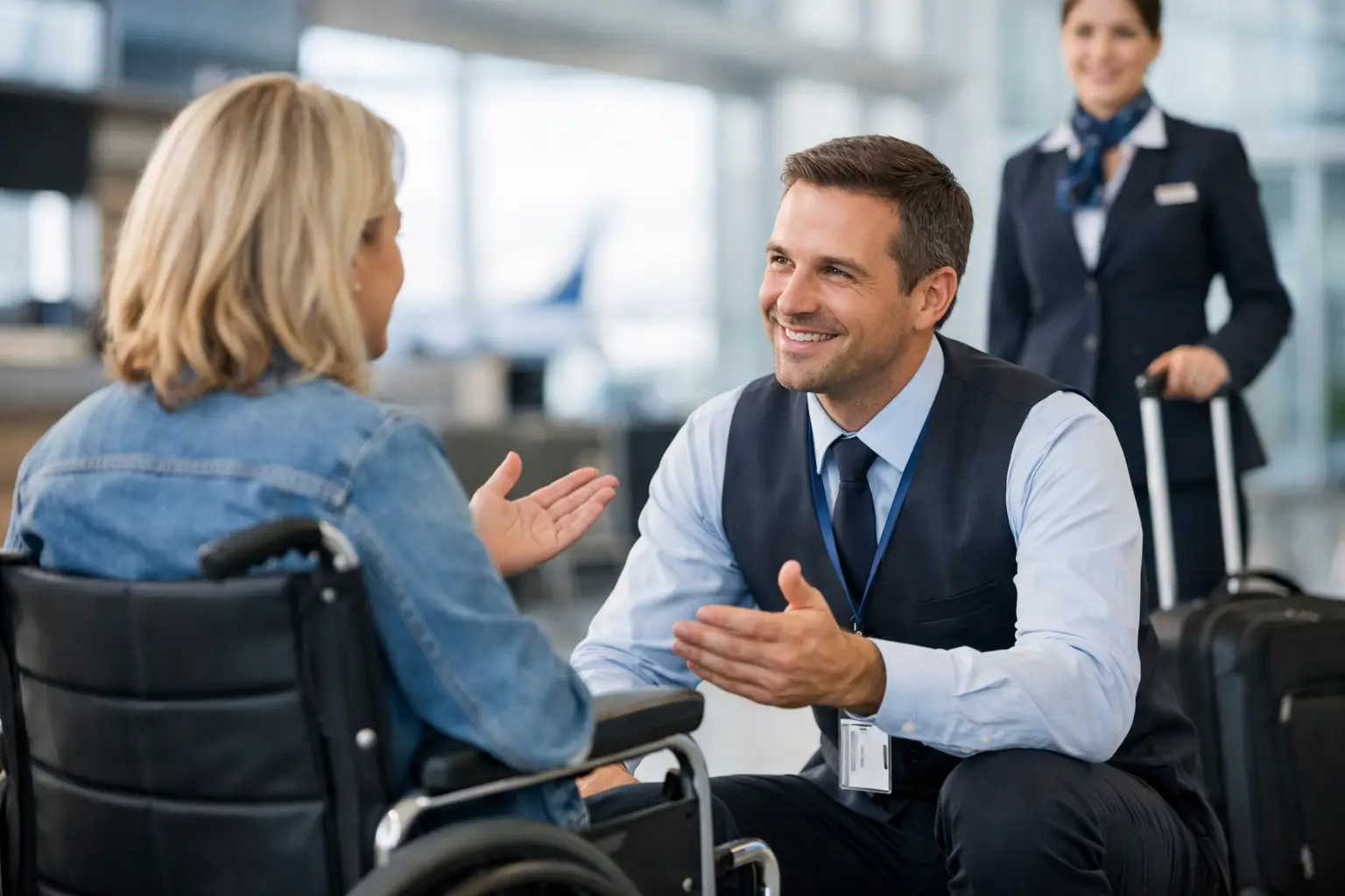 How to Request Airport Assistance Properly