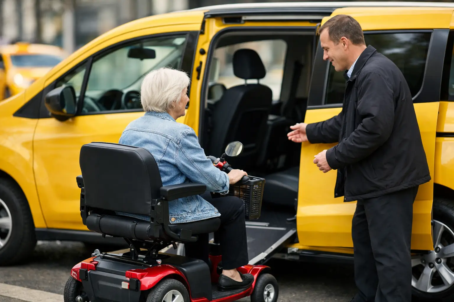 Can Mobility Scooters Use Taxis?
