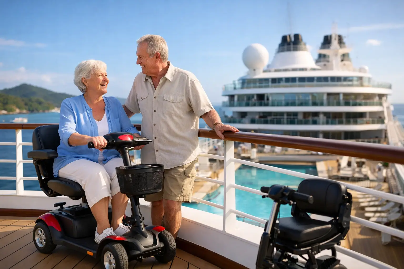 A Scooter Friendly Cruise Review for Real Travellers