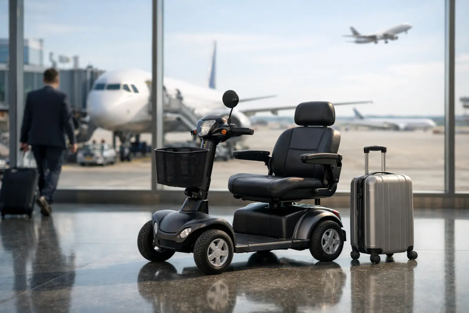 Best scooter friendly airports in Europe